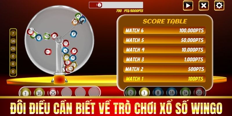 Đôi điều cần biết về trò chơi xổ số Wingo.